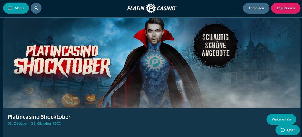 Platincasino Shocktober