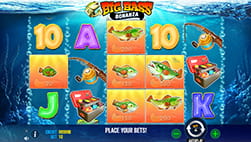 Big Bass Bonanza slot demo at Platin Casino