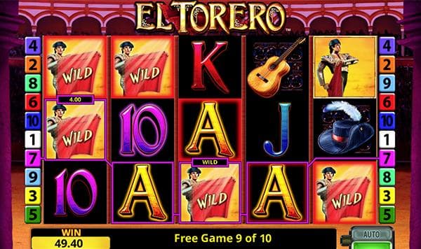 el torero merkur slot wild feature und viele toreros